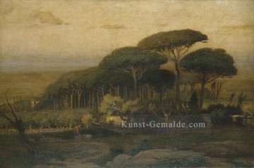  Villa Kunst - Pine Grove Of The Barberini Villa Landschaft Tonalist George Inness